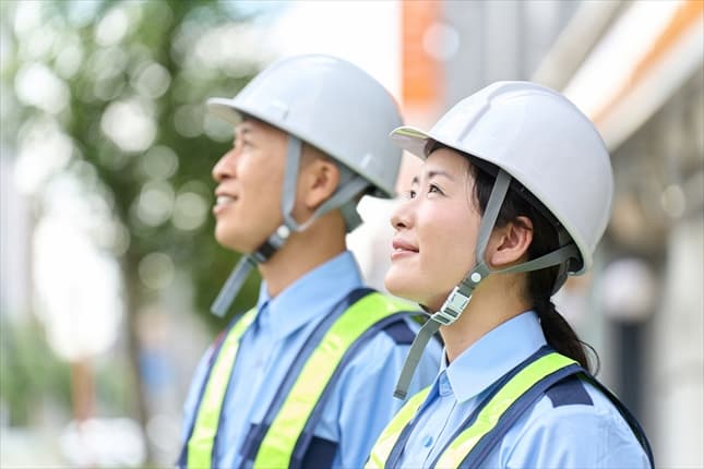 沖縄の警備員イメージ